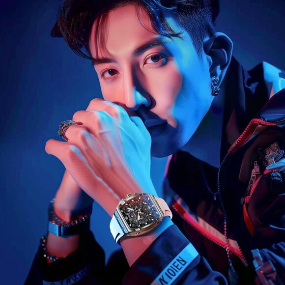 ⚡Watches for Men Waterproof Analog Quartz Chronograph Business Casual Dress - Picture 9 of 9